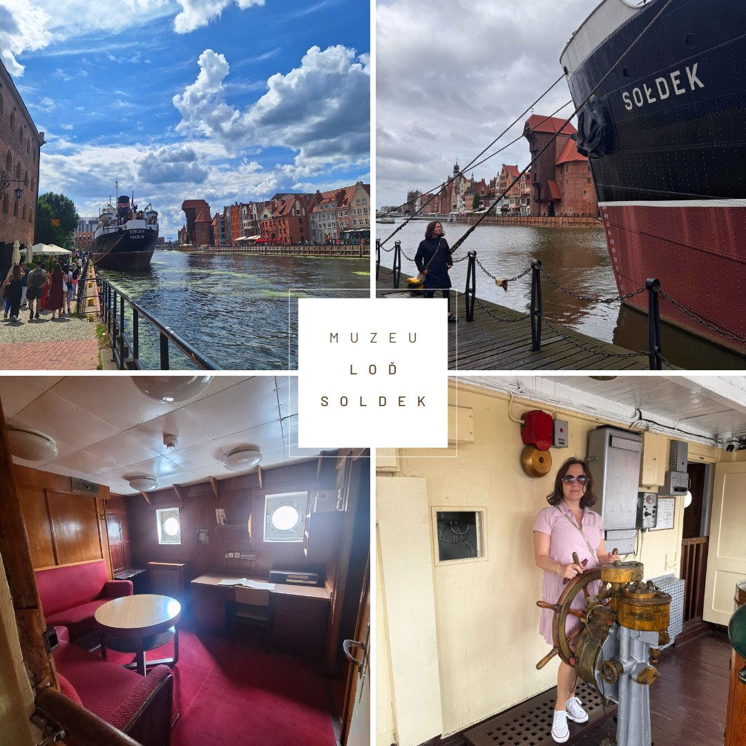 Tipy co vidět v Gdaňsku - Muzeum Soldek - Loď