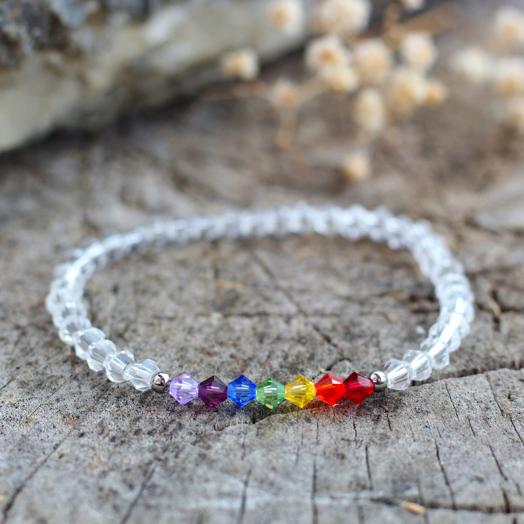 Čakrový náramek, čakry, emoční kód, šperk